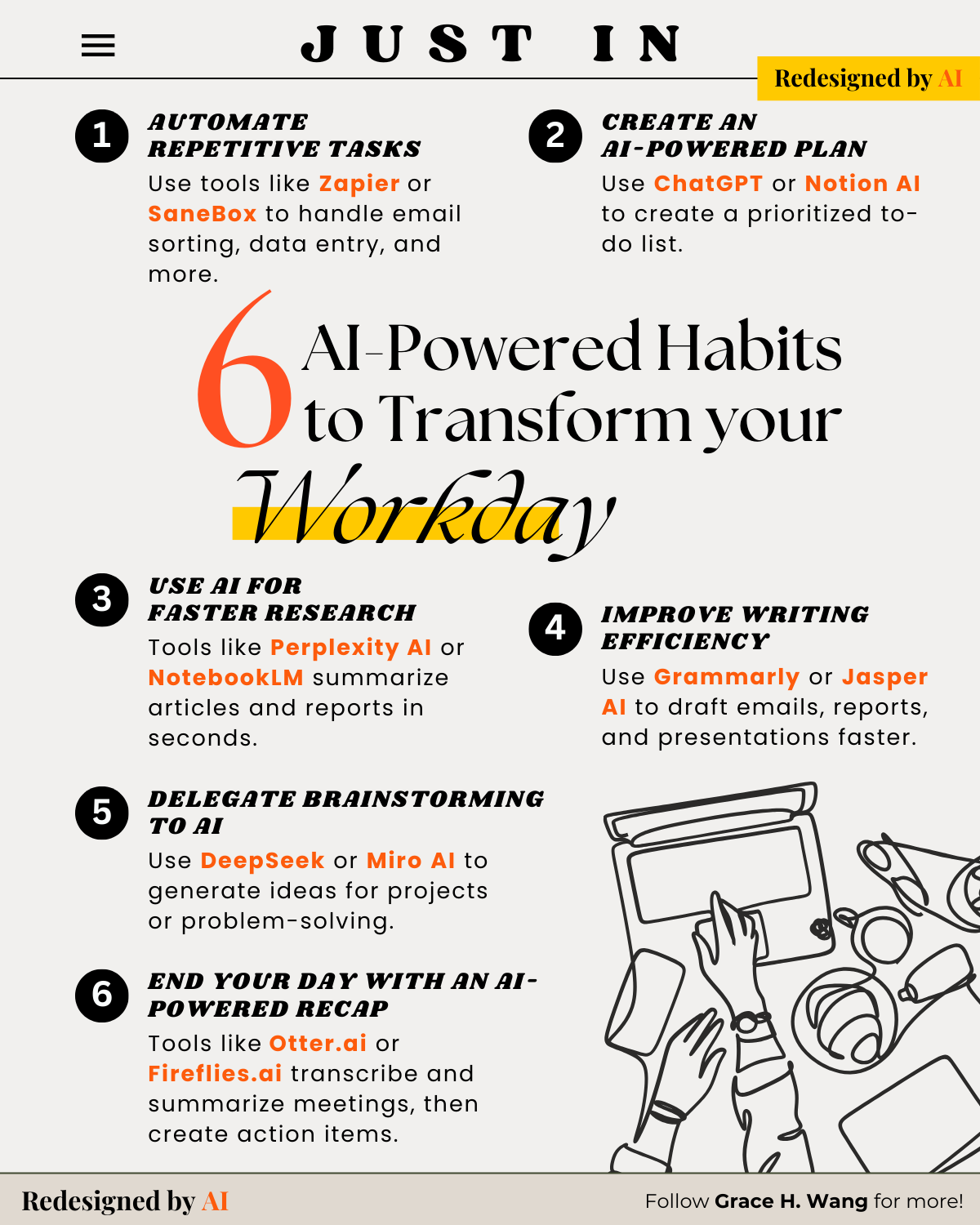 6 Ways AI Changes the Way We Work